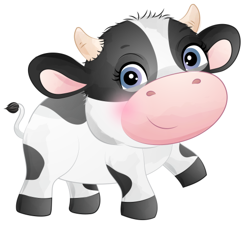 (s361-3-E) Baby Cow