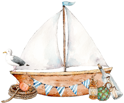 (077-03-1A) Sailboat