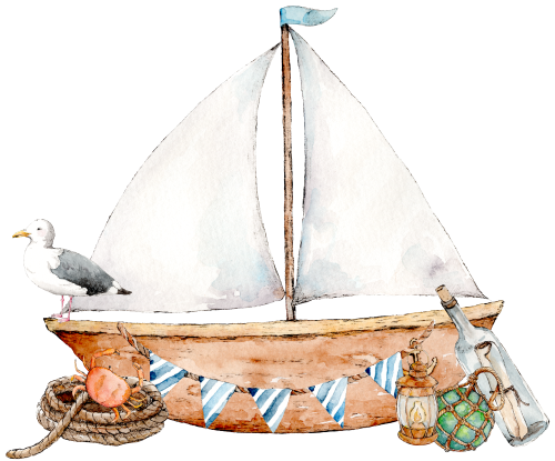 (077-03-1A) Sailboat