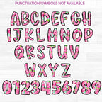 (s367-P5001) Roses Floral Letters Numbers Custom Name Text