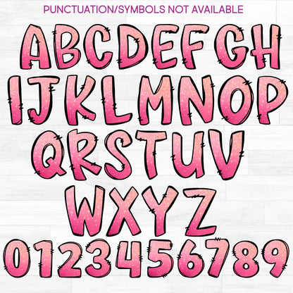 (s367-P6314) Pink Ombre Gold Polka Dots Letters Numbers Custom Name Text