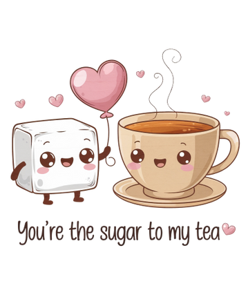 (s368-4) You're the Sugar to My Tea