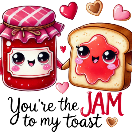 (s368-4-N) You're the Jam to My Toast