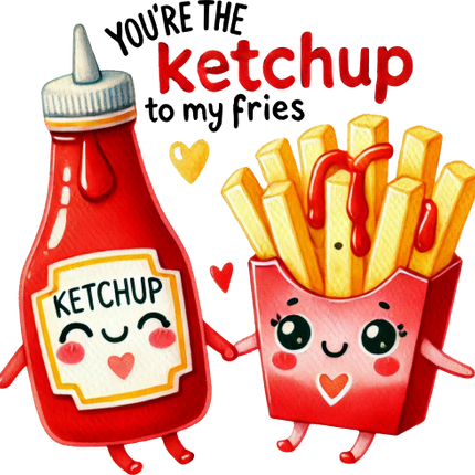 (s368-4-O) You're the Ketchup to My Fries