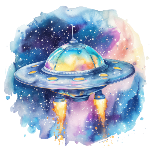 (369-04-2B) UFO Galaxy