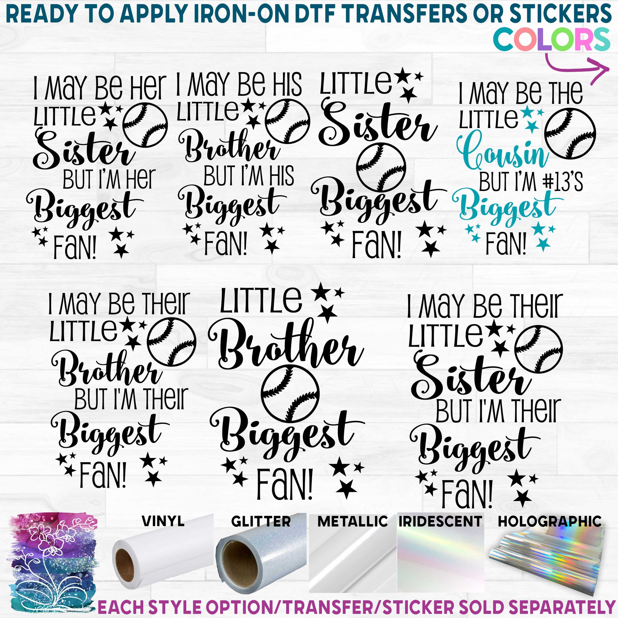 (s371-1B) Biggest Fan Baseball Softball Custom Text
