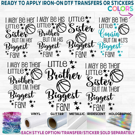 (s371-1C) Biggest Fan Basketball Custom Text