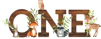 (s379-2) Forest Woodland Animals Group One