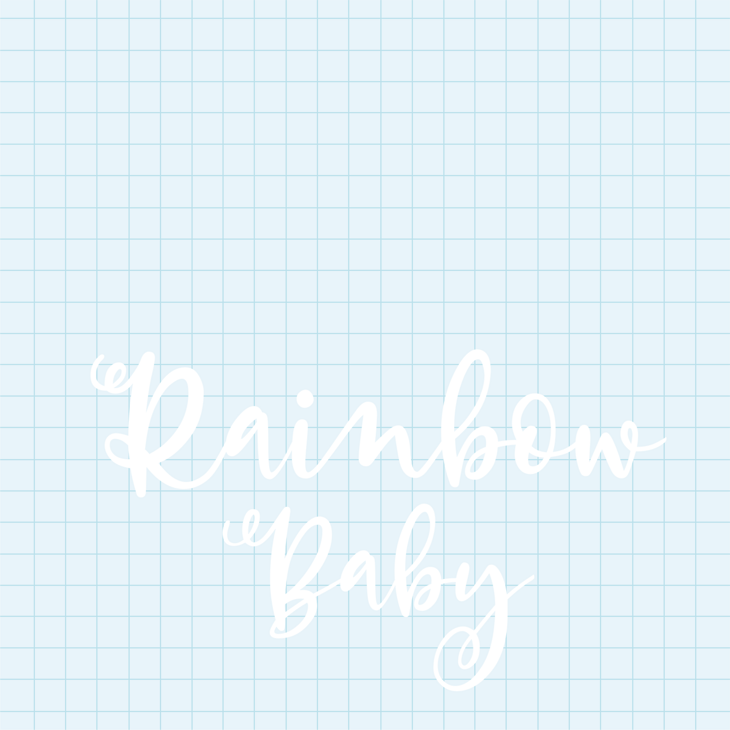 (s380-A) Rainbow Baby