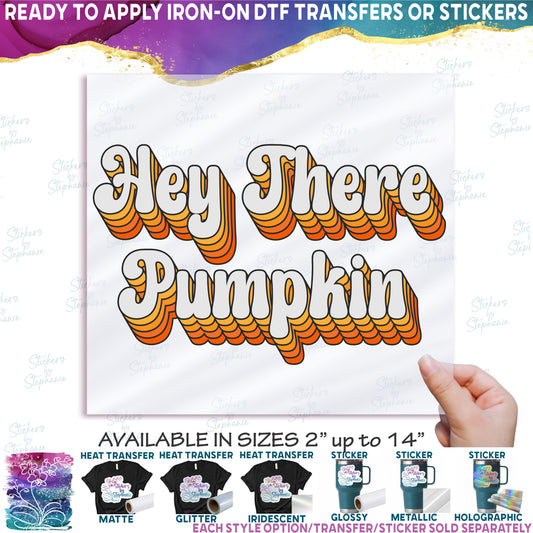 (s385-1) Hey There Pumpkin