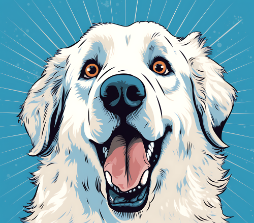 (s388-1-1S) Pop Art Dog