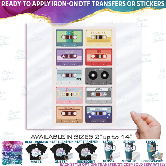 (s399-O10-1B) Music Cassette Tapes