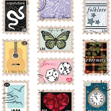 (s399-010-1C) Music Stamps