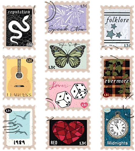 (s399-010-1C) Music Stamps