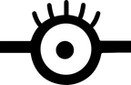 (s399-O07-2) Cartoon Minion Eye