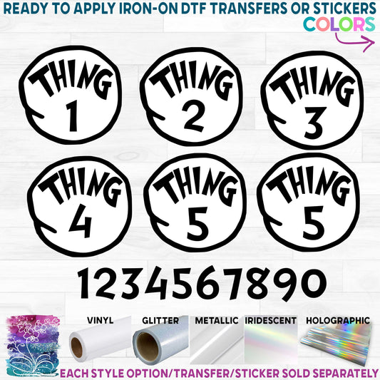 (s399-O47) Ready to Apply Iron-On Transfer or Sticker