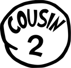 (s399-O48) Cousin 1, 2, 3 Any Numbr
