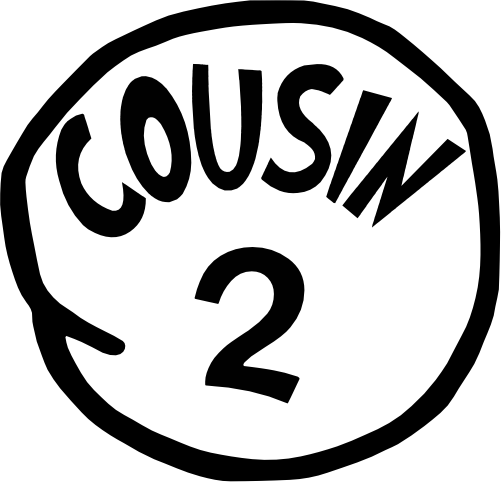 (s399-O48) Cousin 1, 2, 3 Any Numbr