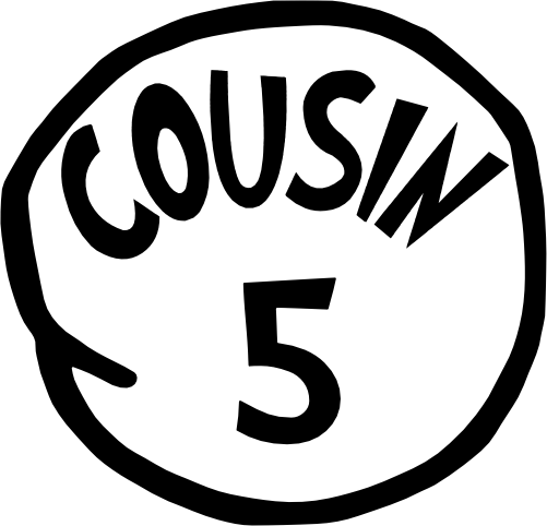 (s399-O48) Cousin 1, 2, 3 Any Numbr