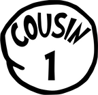 (s399-O48) Cousin 1, 2, 3 Any Numbr