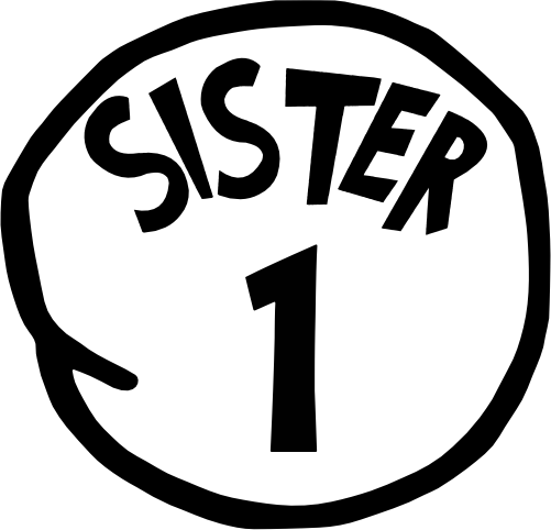 (399-O50) Sister 1, 2, 3 Any Number