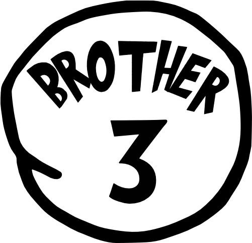 (s399-O51) Brother 1, 2, 3 Any Number
