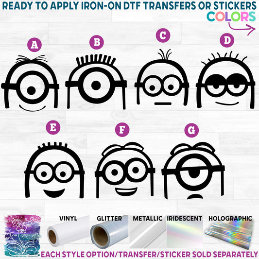 (s399-O31) Ready to Apply Iron-On Transfer or Sticker