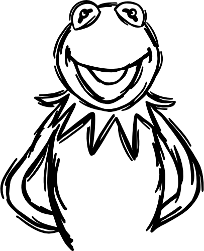 (399-O9-1F) Kermit Sketch