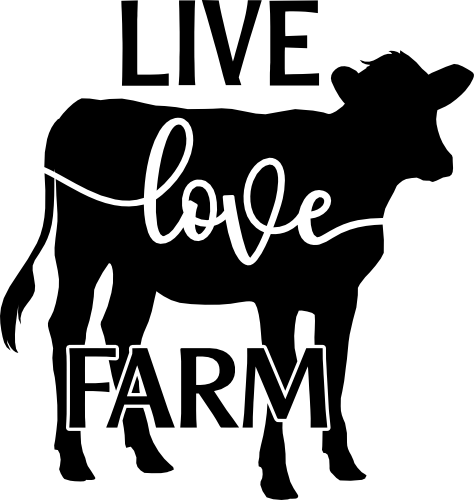 (s003-13-A) Live Love Farm Cow