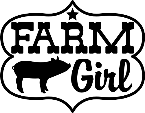 (s003-10-E) Farm Girl Pig