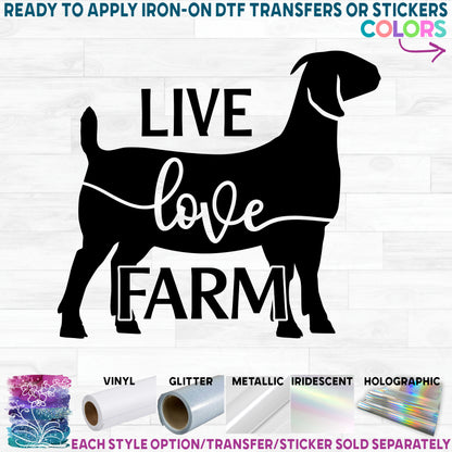 (s003-13) Live Love, Show, Farm, Raising My Herd, Goat