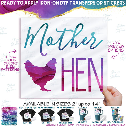 (s003-01T) Mother Hen Chicken
