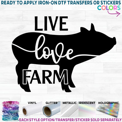 (s003-13) Live Love Show, Live Low Farm Pig