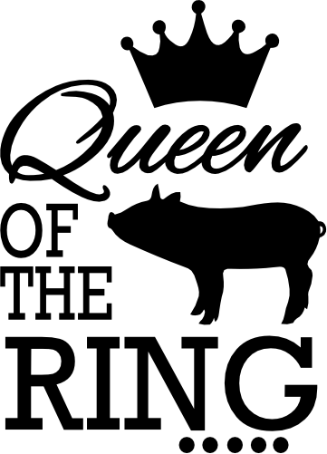 (s003-14-E) Queen of the Ring Pig