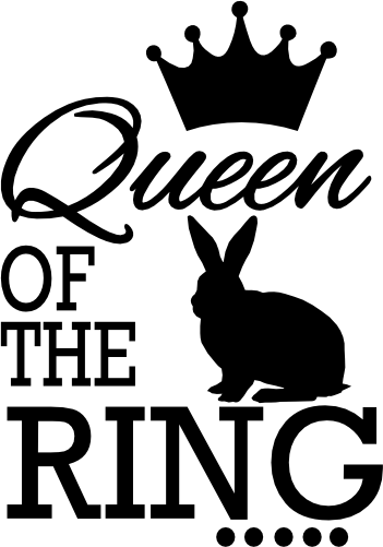 (s003-14-F) Queen of the Ring  Bunny Rabbit