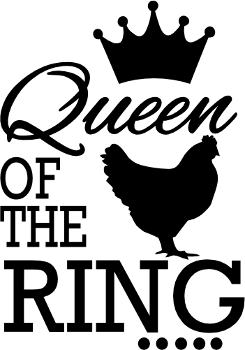 (s003-14-G) Queen of the Ring Chicken Hen