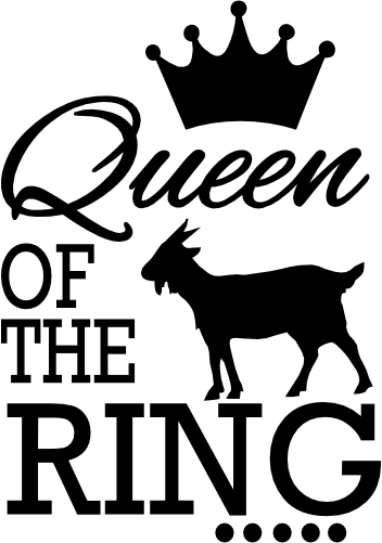 (s003-14-B) Queen of the Ring Goat