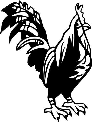 (s003-01-L) Rooster Chicken