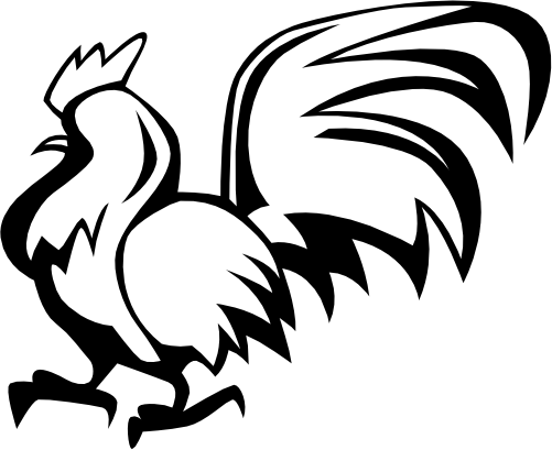 (003-01-P) Rooster Chicken