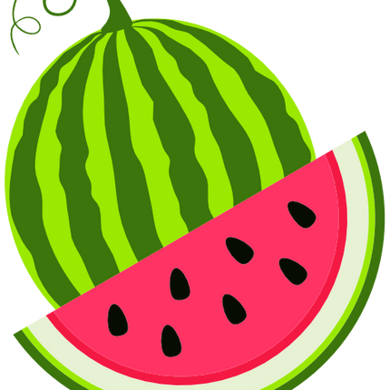 (s004-1-2C) Red Watermelon