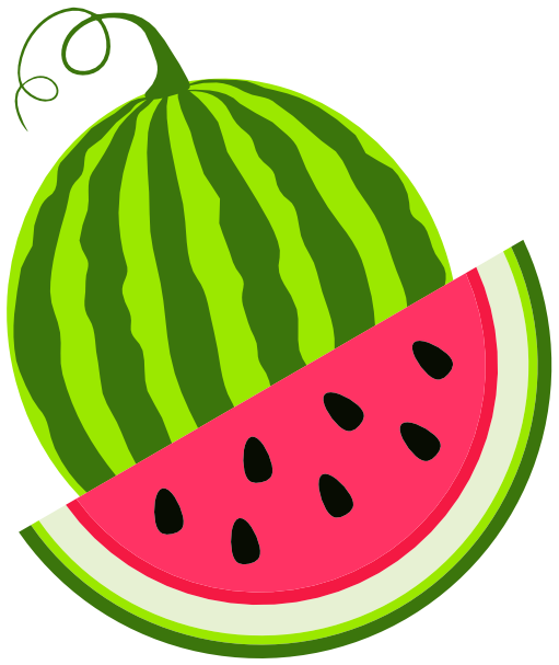 (s004-1-2C) Red Watermelon