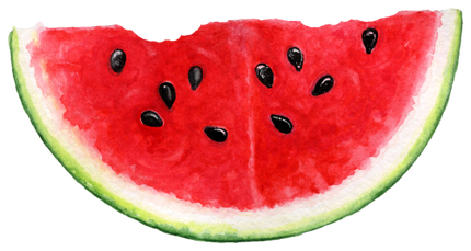 (s004-1-1C) Red Watermelon