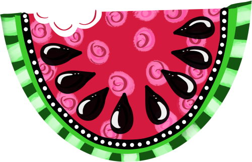 (s004-1-1E) Red Watermelon