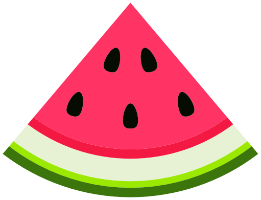 (s004-1-2F) Red Watermelon