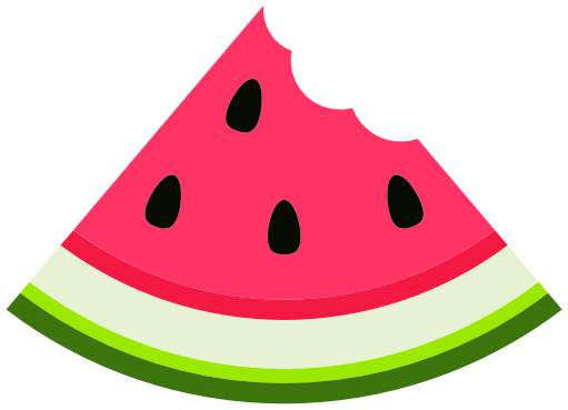 (s004-1-2G) Red Watermelon