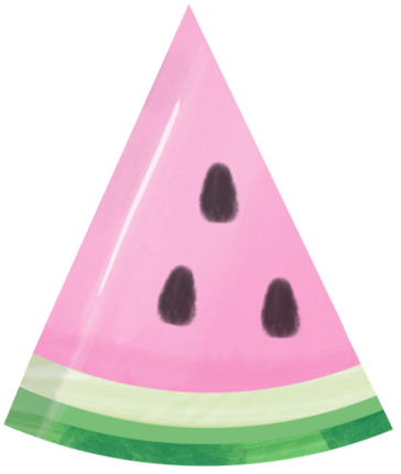 (s004-1-2K) Pink  Watermelon Slice