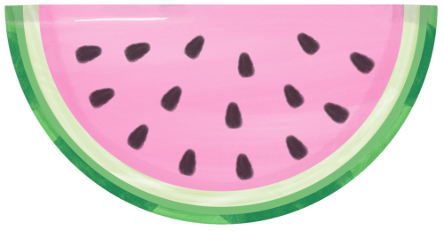 (s004-1-2P) Pink Watermelon