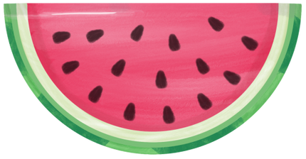 (s004-1-2R) Red Watermelon
