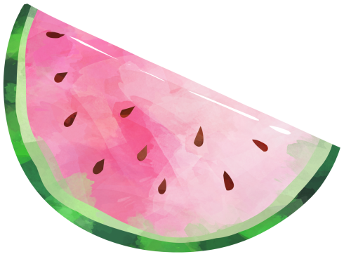 (s004-1-1S) Pink Watermelon
