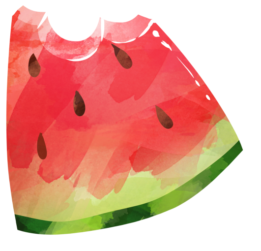(s004-1-1X) Red Watermelon
